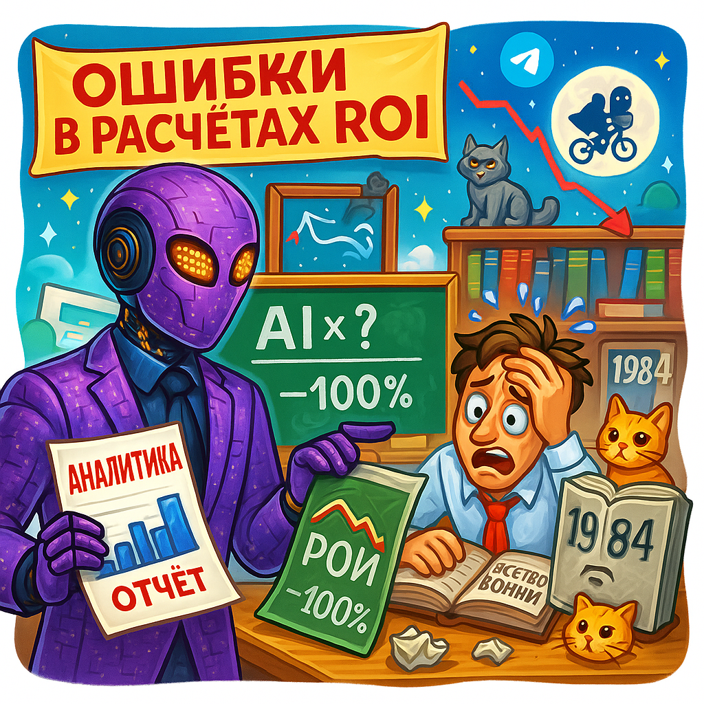    5 фатальных ошибок в расчетах ROI при внедрении AI, которые съедают вашу прибыль Дмитрий Попов | Comandos.ai