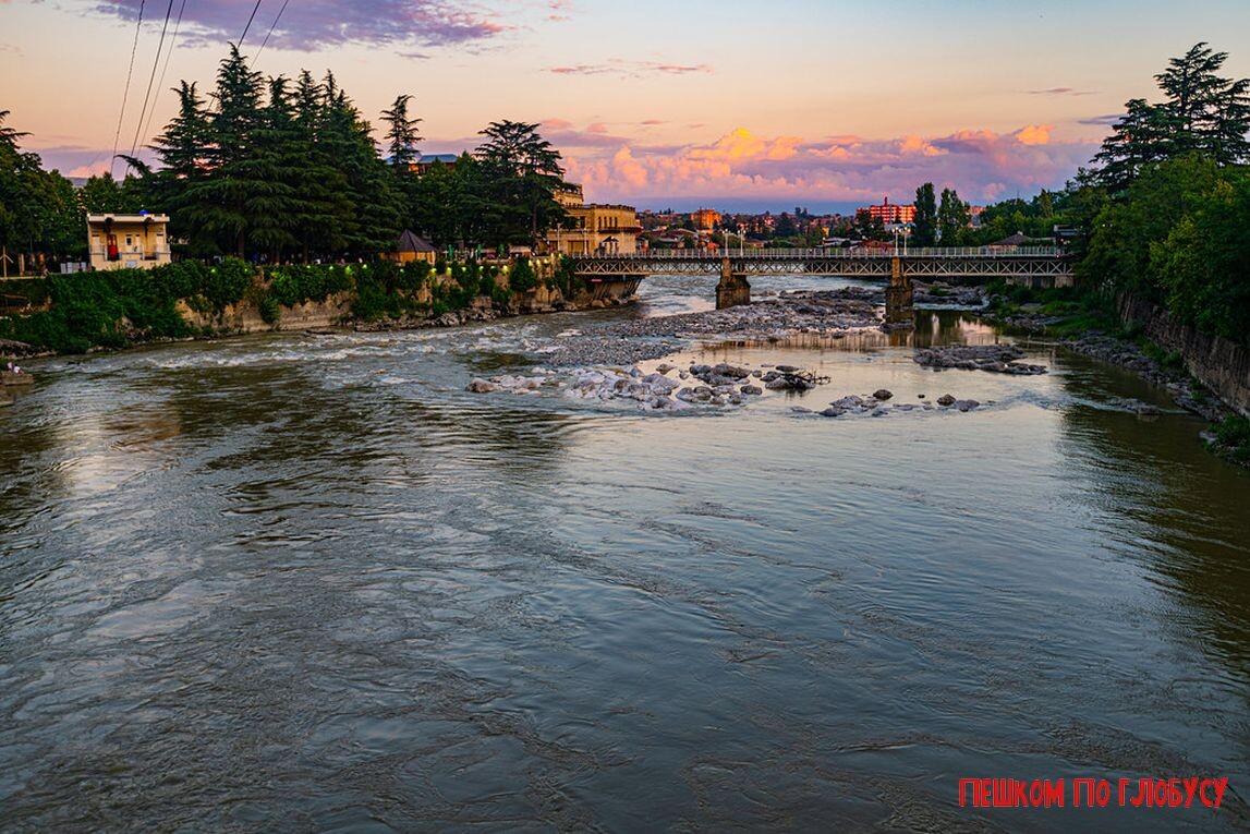 Река Риони, Кутаиси