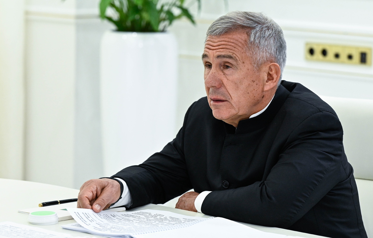    Глава Республики Татарстан Рустам Минниханов  Александр Миридонов/POOL/ТАСС