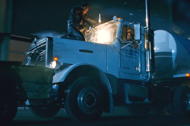 Кадр из фильма "Терминатор 2: Судный день", 1991, реж. Джеймс Кэмерон