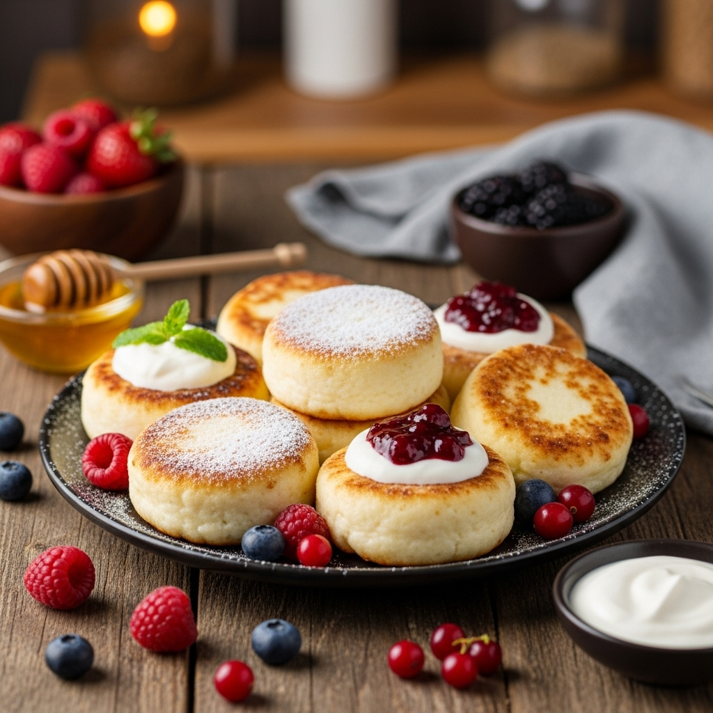 Сырники-пятиминутки — лучший завтрак выходного дня.