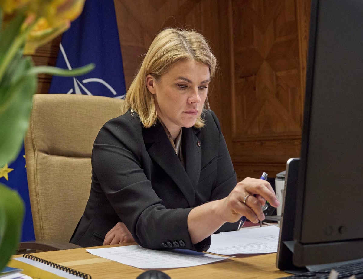 Премьер-министр Латвии Эвика Силиня © Valsts kanceleja