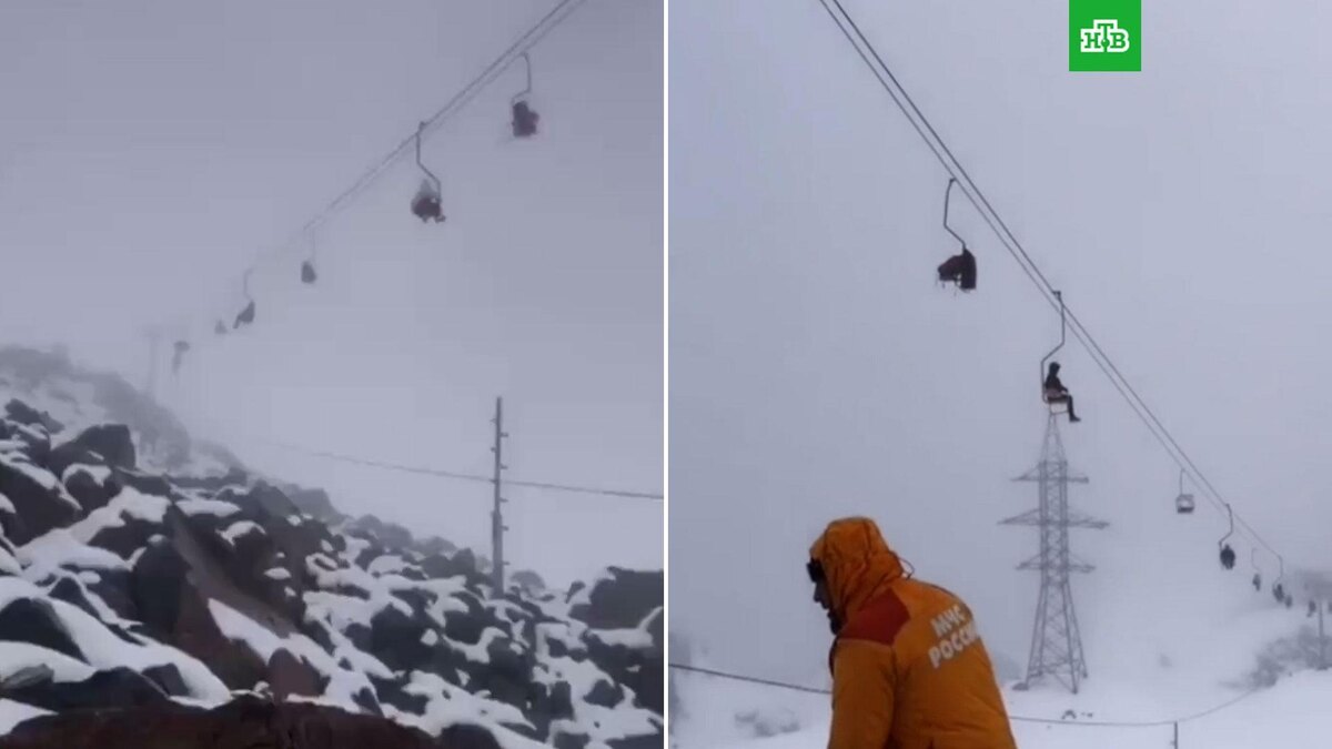    Супружеская пара погибла при аварии на канатной дороге на Эльбрусе