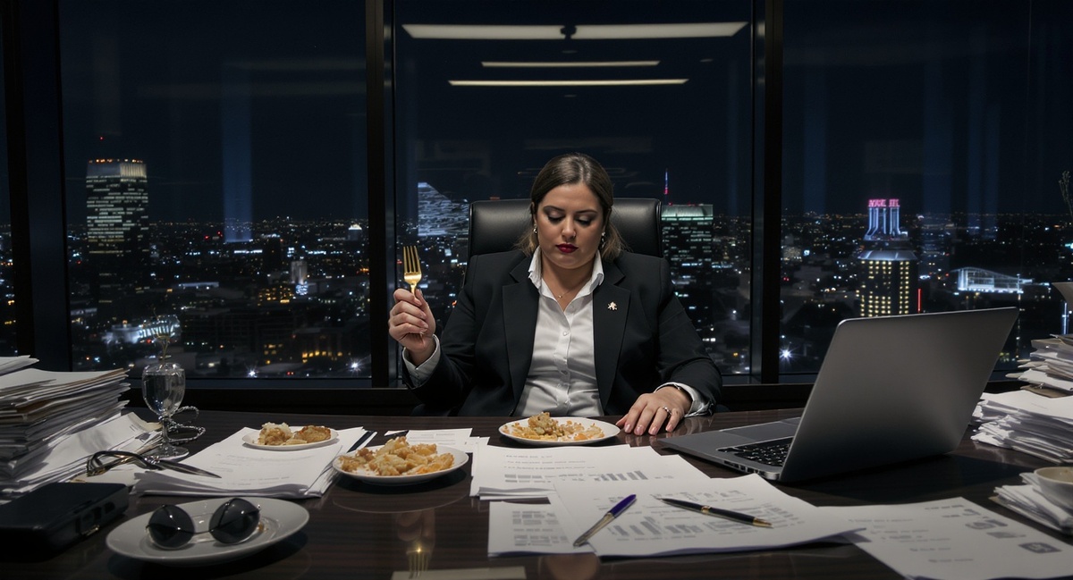 Когда успех требует жертв: как выглядит вечер успешной женщины