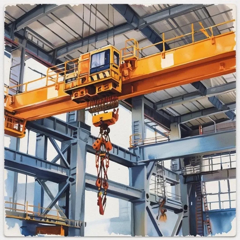 Парящий над цехом.