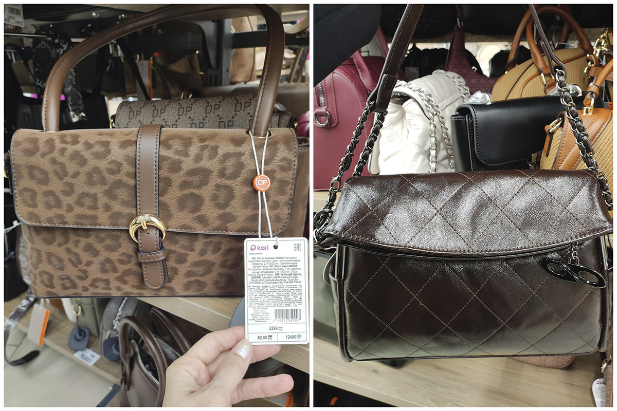 Сумочки kari, обзор полок