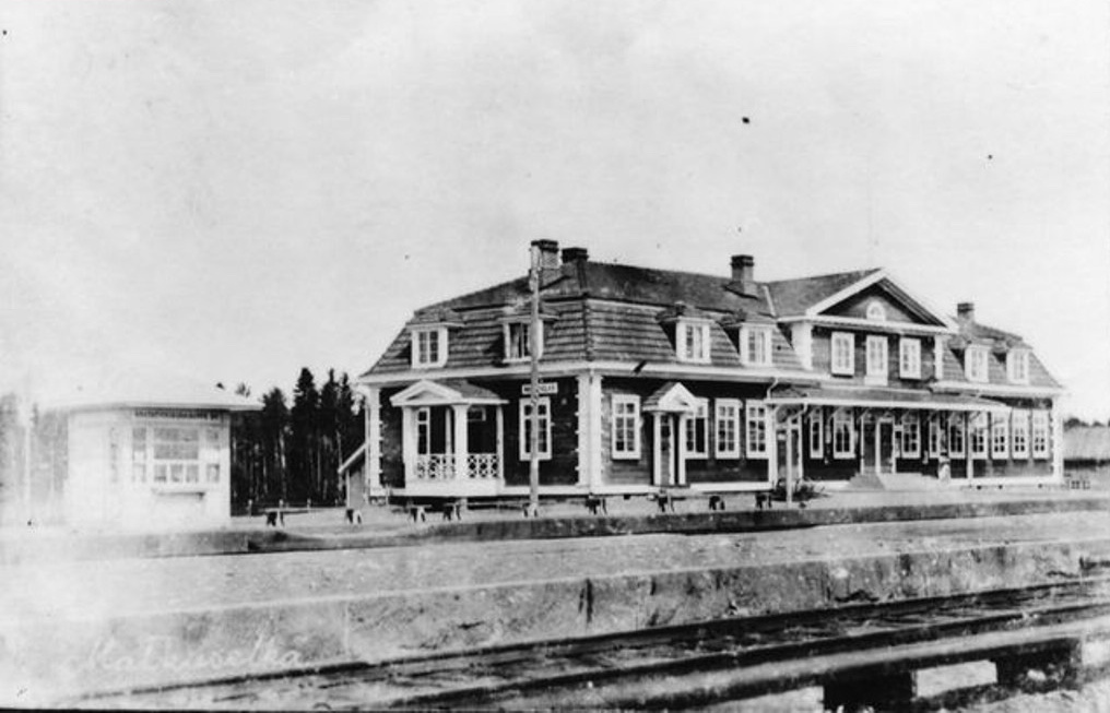 Общий вид станции, 1921-1929