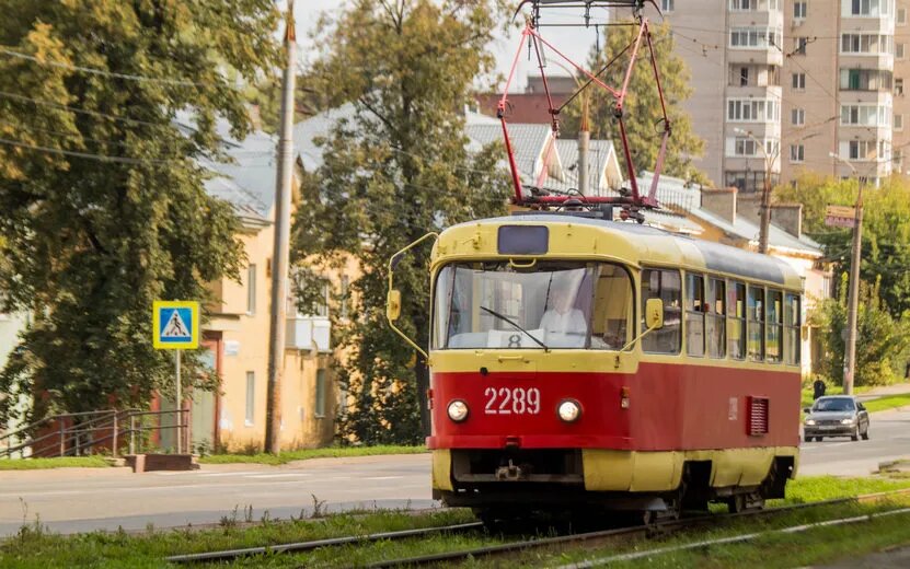    Подросток-зацепер напал на водителя трамвая в Ижевске