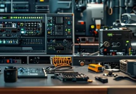 
Антенное устройство с четырьмя рабочими диапазонами