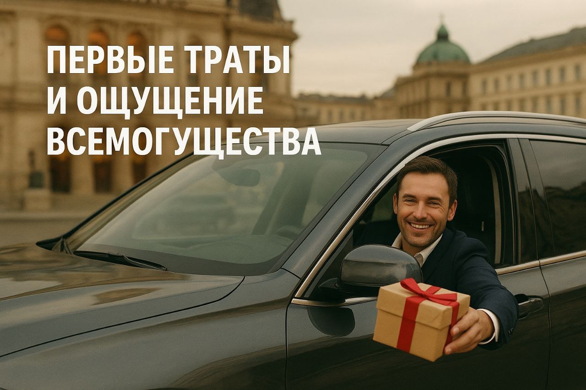 Первые траты и ощущение всемогущества