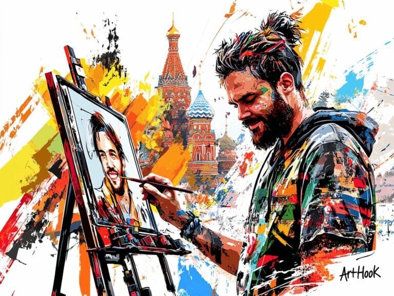    Портрет на заказ в Москве: уникальный подарок, который расскажет вашу историю навсегда Art-Hook.Ru