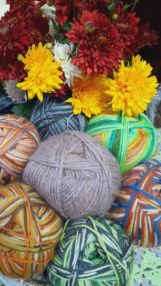 Пряжа для сентябрьских носочных стартов