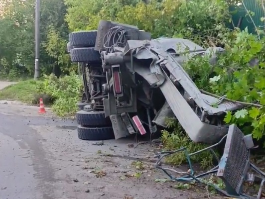    У машины могли отказать тормоза