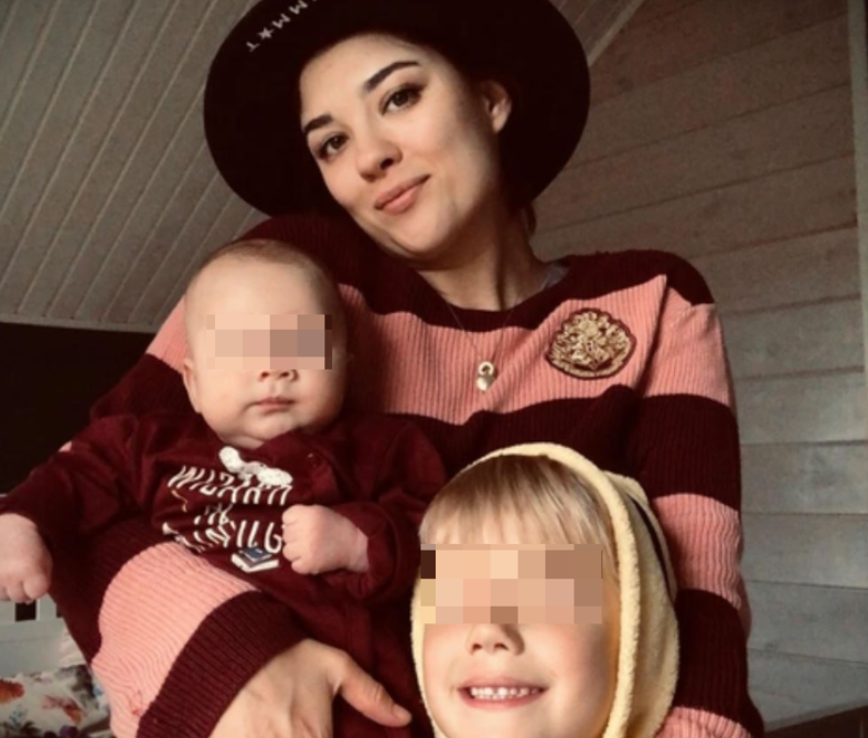 Екатерина с сыновьями. Фото: соцсети