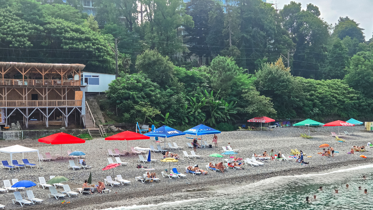 Пляж Зелёный мыс 