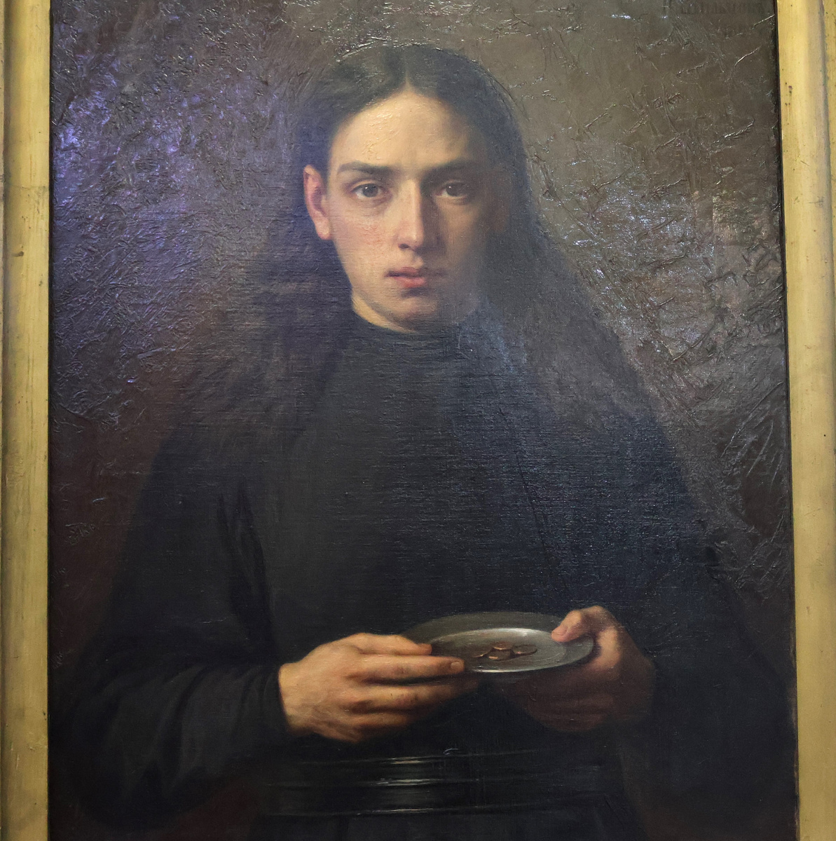 Держите для вдохновения работу П.С. Шильцова "Монах, сборщик податей", 1884