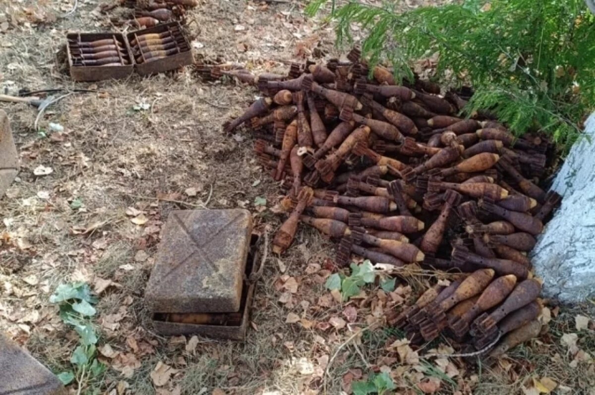    Взрывотехники уничтожили около 400 боеприпасов времен ВОВ на Кубани