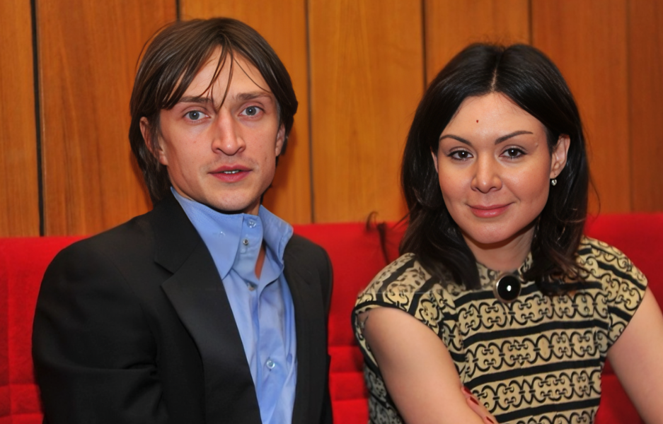 Юрий с женой