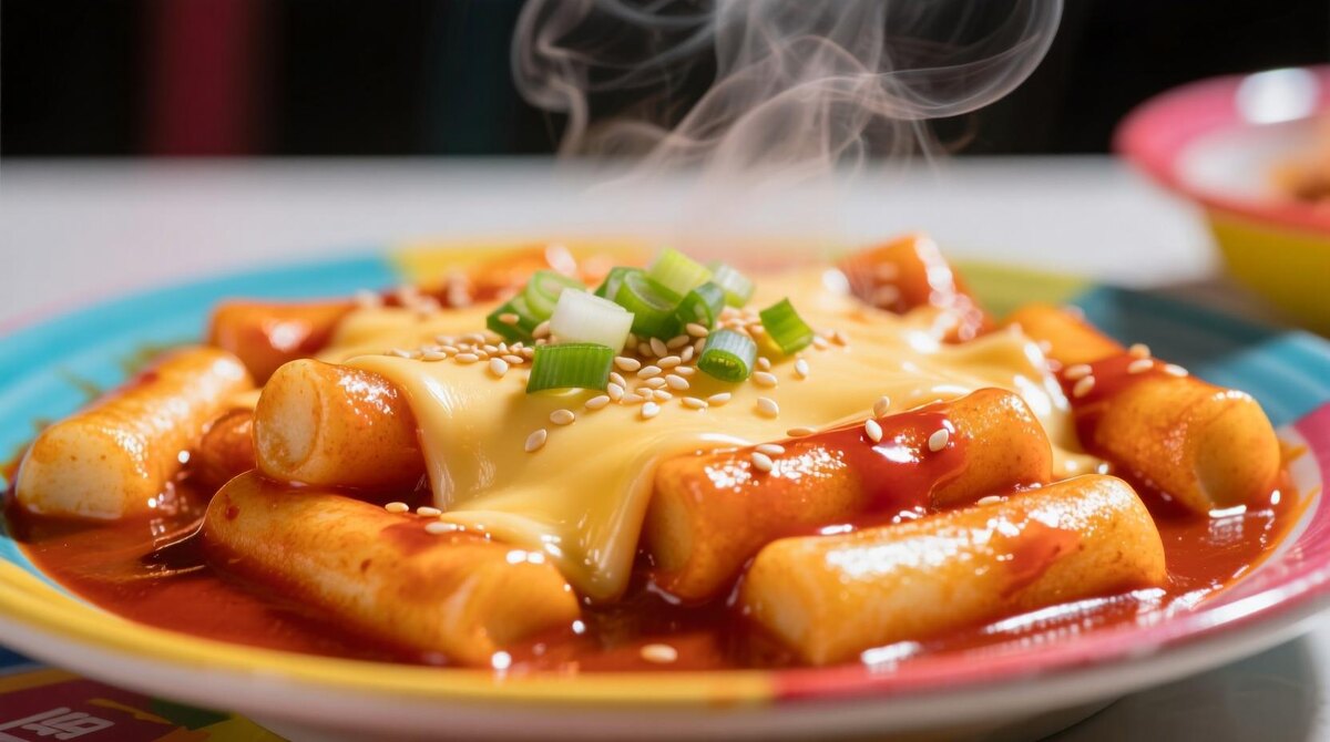 Токпокки с сыром за 15 минут: как приготовить трендовое корейское блюдо дома