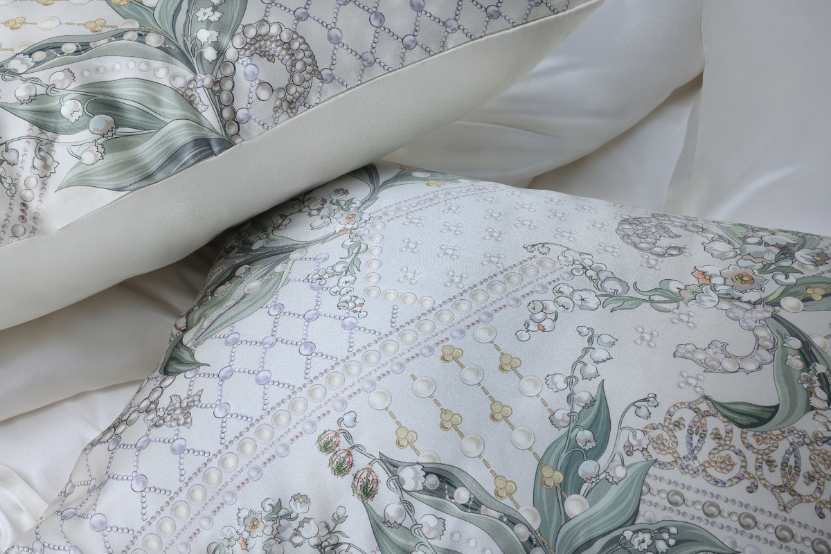 Моллен. Наволочка "Ландыши". Коллекция "Фаберже"