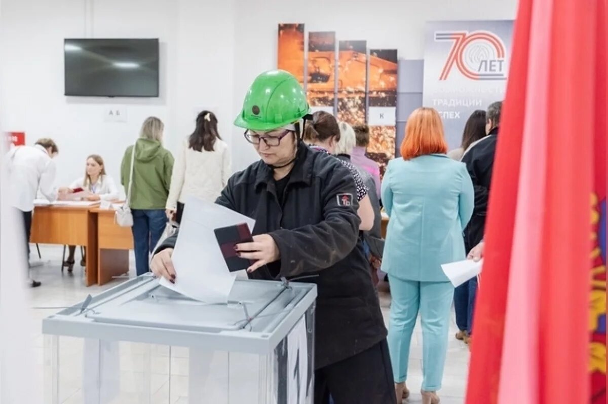    Оренбургские металлурги массово проголосовали на выборах губернатора