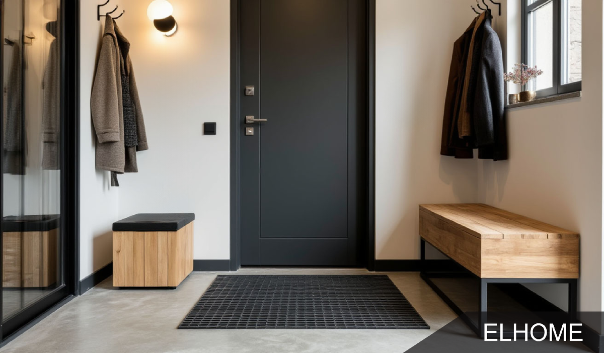  Правильная прихожая зимой — это продуманная система хранения и несколько уровней защиты от уличной грязи. Красота — в практичности и порядке.