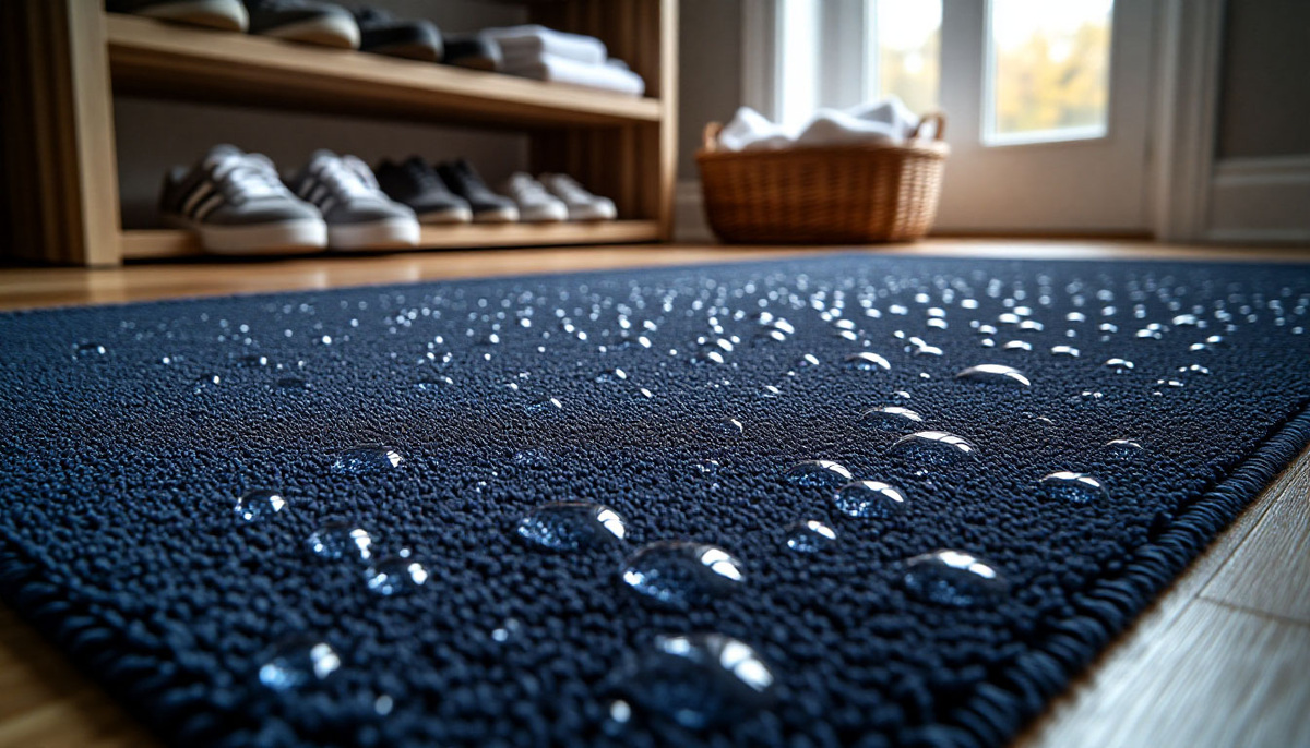 Первая линия обороны — это правильные коврики. Резиновый «выбивает» грязь, ворсистый — впитывает влагу. Эта нехитрая комбинация решает 80% проблем с уборкой в межсезонье.