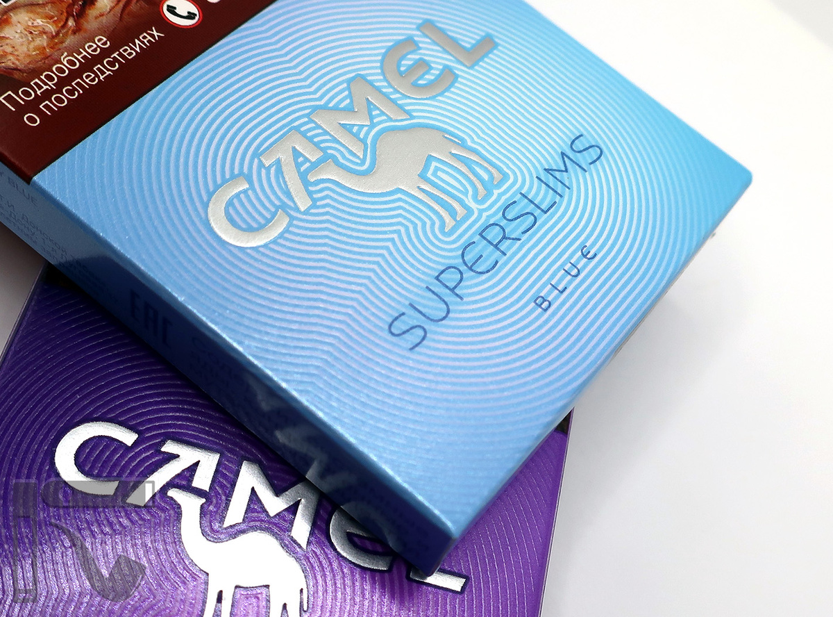 Сигареты Camel Superslims. Фото: © канал "Уголок Курильщика"