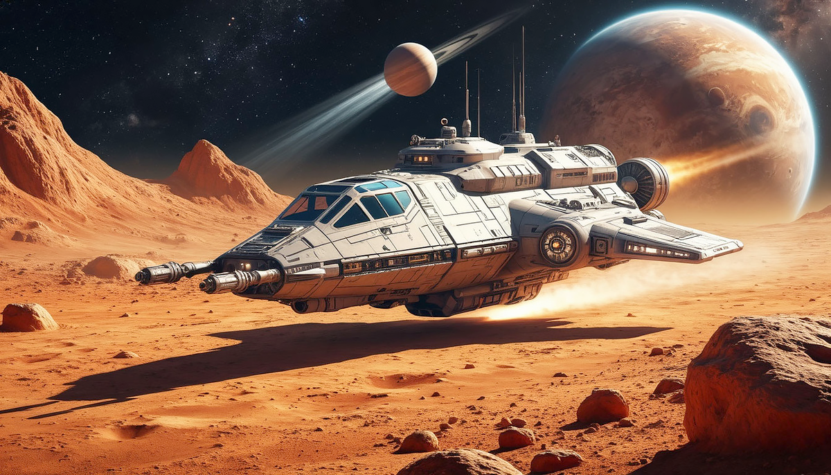 Затем он отправился на Венеру.