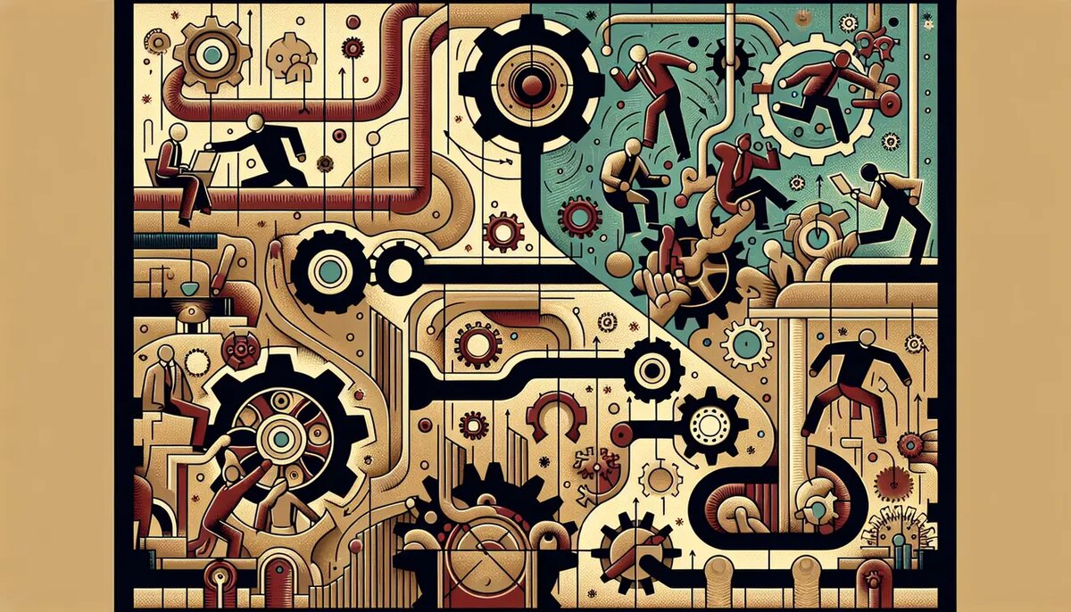 Проблема, с которой сталкивается бизнес до автоматизации.