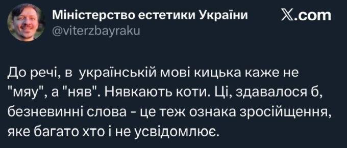    «Не мяу, а няв»: денег на языковые патрули нет, но продвигать «мову» как-то надо