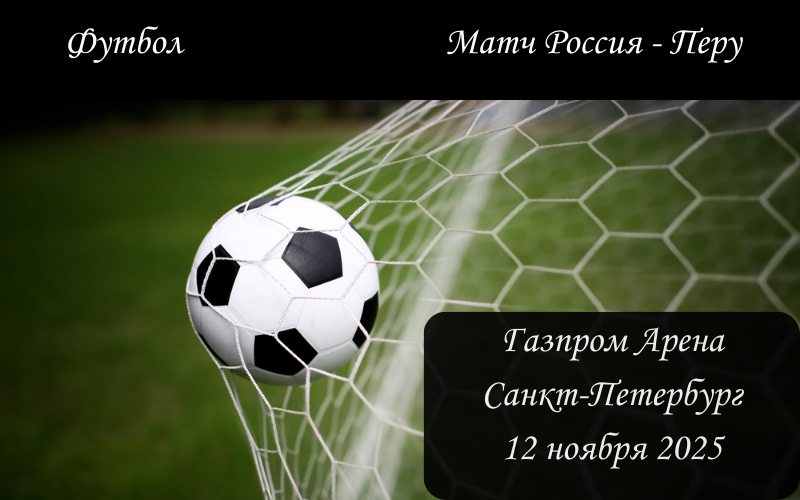 Футбольный матч Россия — Перу на Газпром Арене
