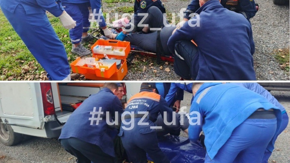 ЧП на берегу реки: для спасения пострадавшей женщины в Уфе организовали настоящую операцию