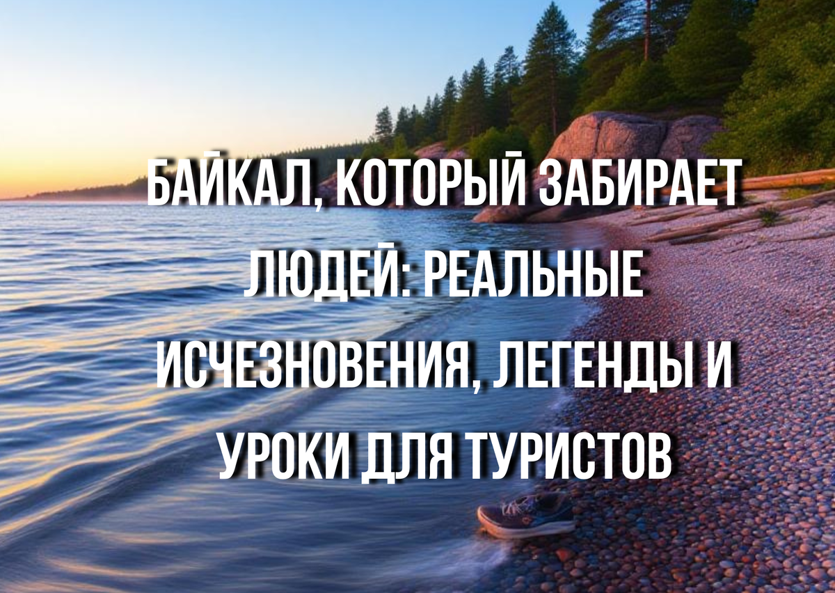 Озеро, которое дышит тайной