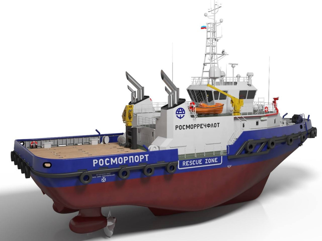 В Керчи заложили буксир проекта NE060 для работы на Севморпути / Фото: "Росморречфлот"  📷
