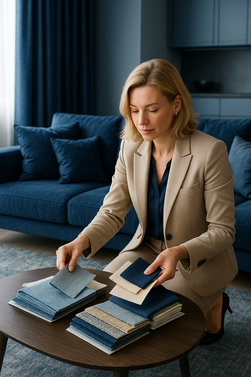 Текстильный декоратор привезет с собой много образцов. Вы сможете выбрать более трех варинтов на одно окно