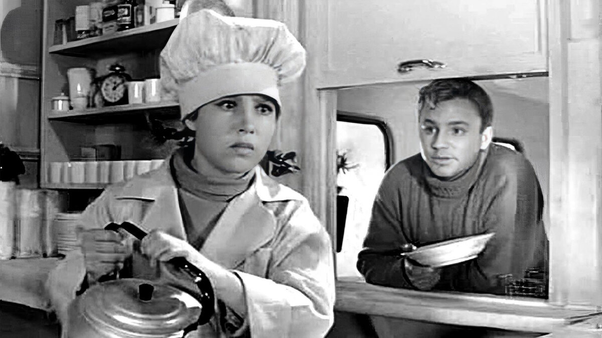 Кадр из фильма "Девчата".