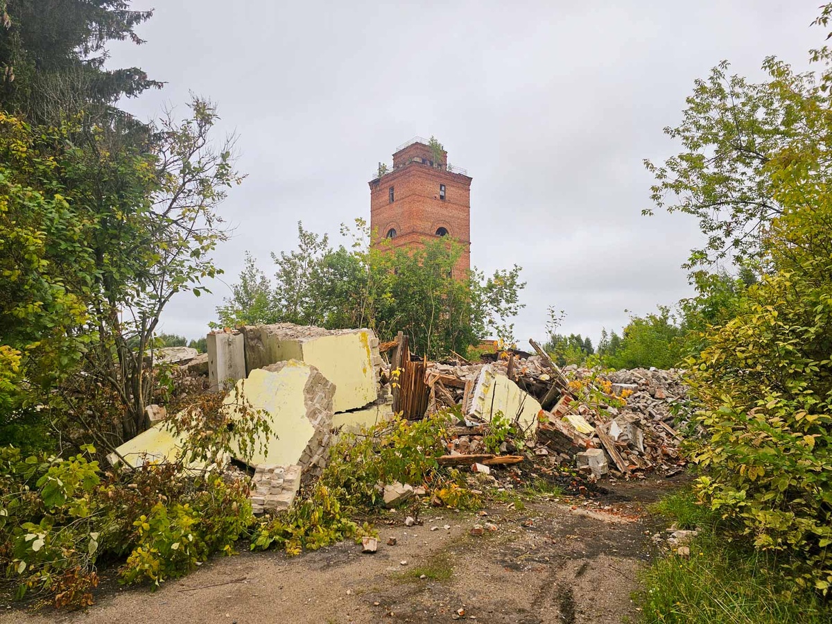 Ивановская область. Пучеж. Остатки льнокомбината