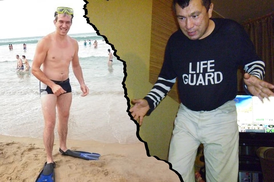 Ренат Сафиуллин (справа) увидел, как сосед целует жену и схватился за нож. 

