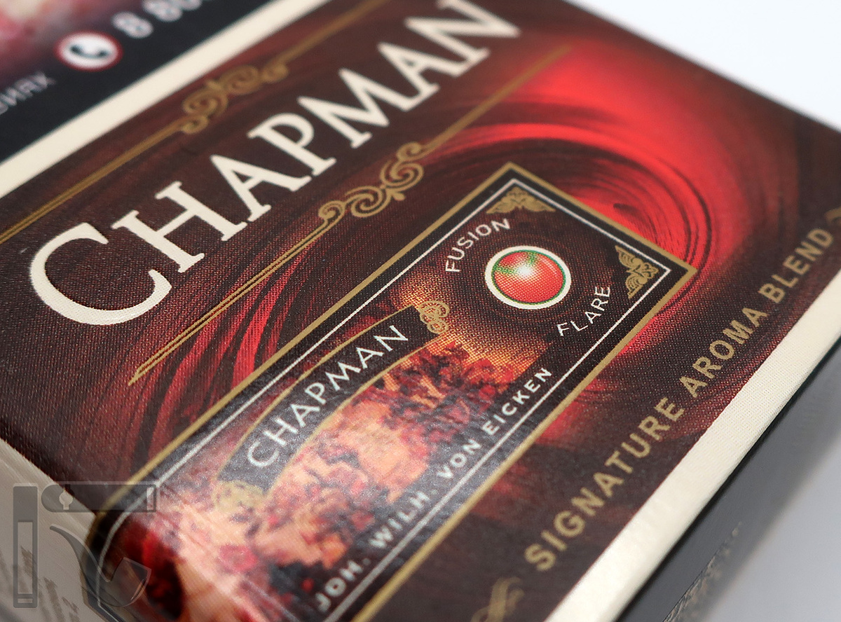 Сигареты Chapman Fusion Flare. Фото: © канал "Уголок Курильщика"