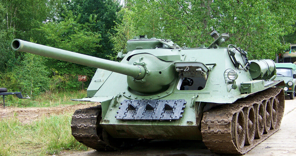 Броня России. Противотанковая САУ СУ-100, гроза немецких "кошек", 1944