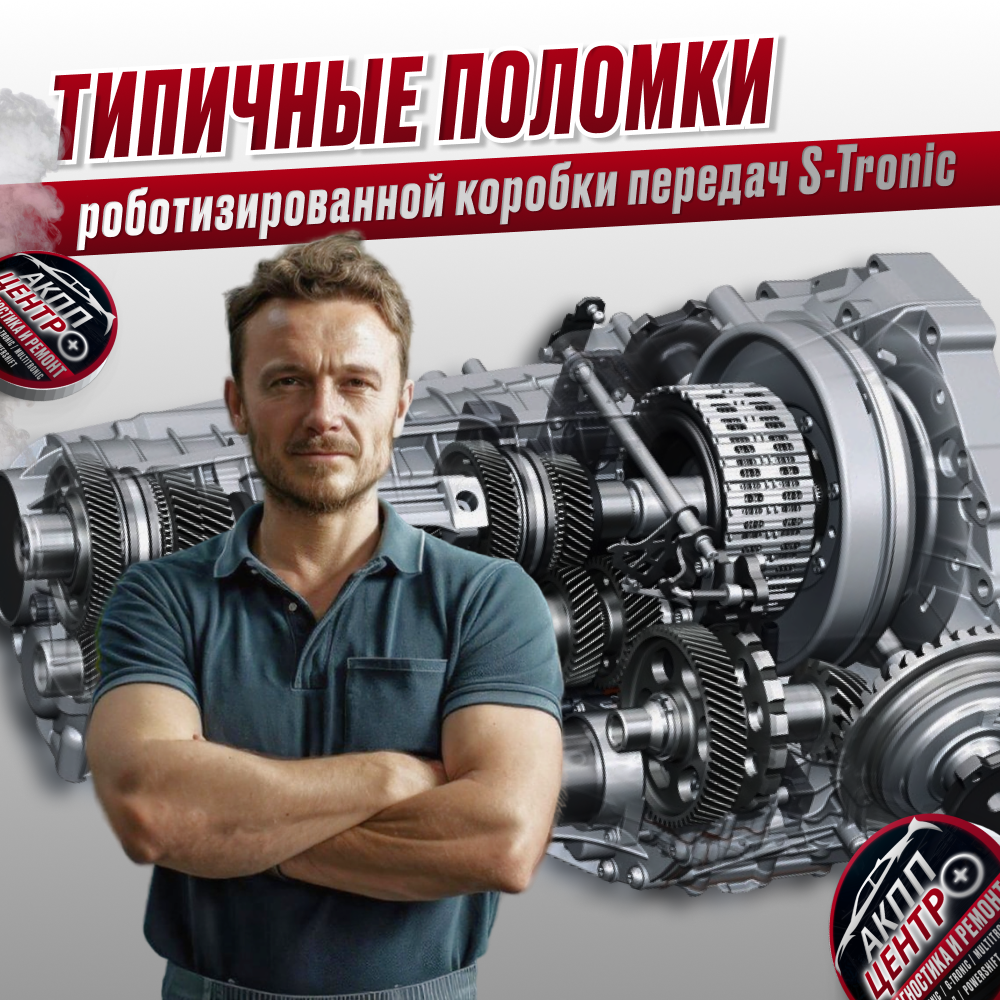 Типичные поломки роботизированной коробки передач S-tronic Audi