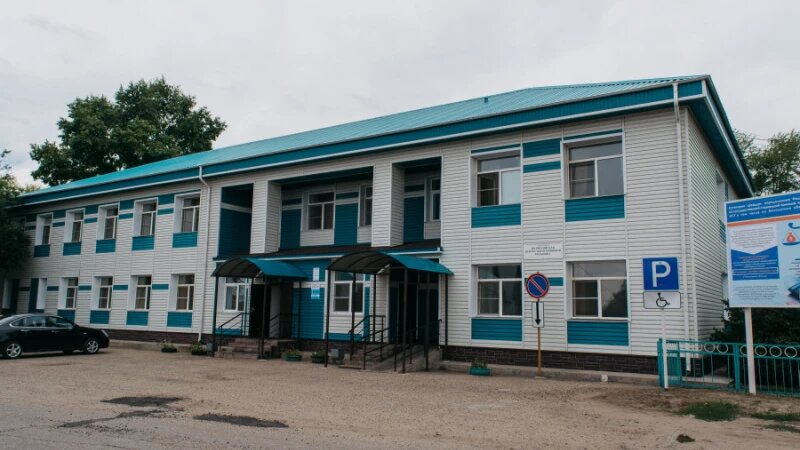     Районная больница в Волчихе. Ирина Пергаева.