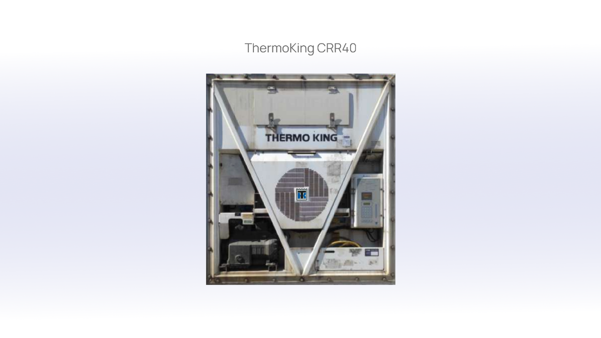 Внешний вид рефустановки Термо Кинг CRR 40