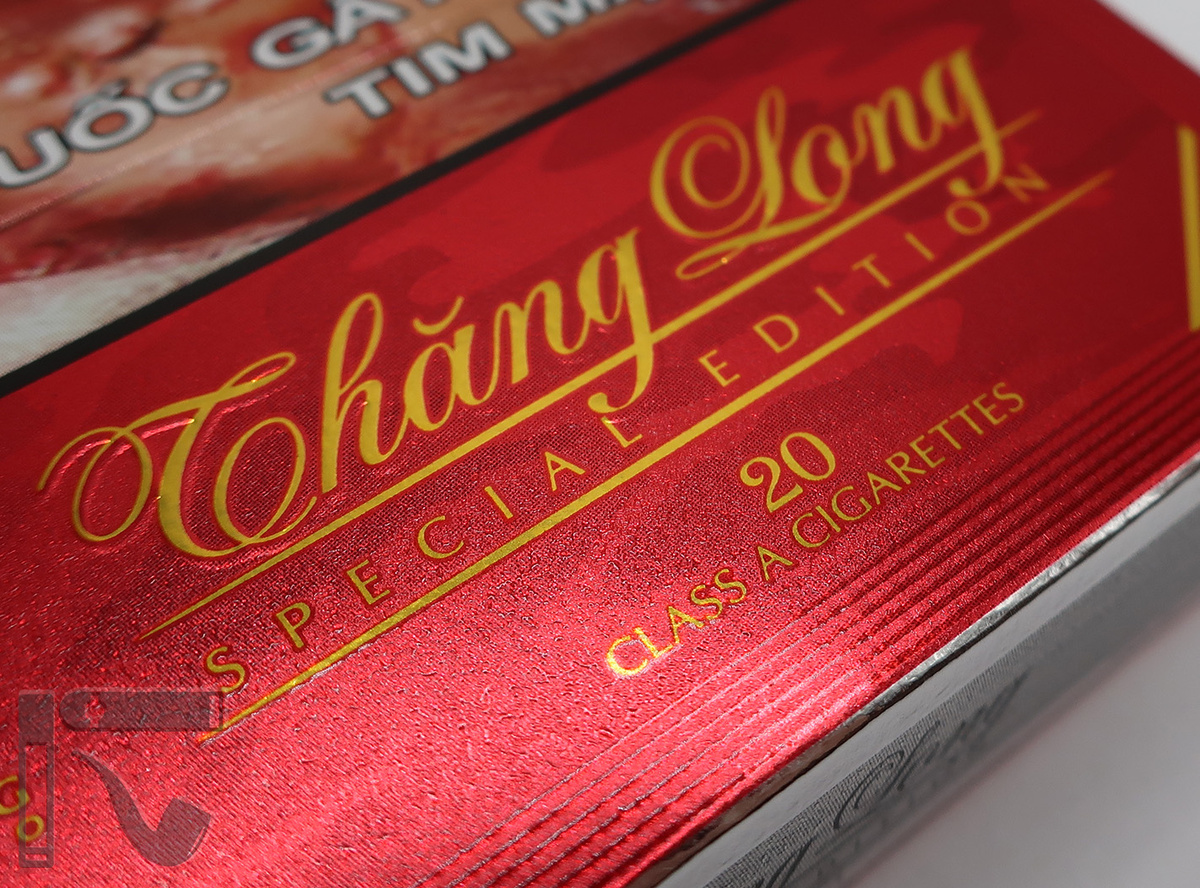 Сигареты Thăng Long Special Edition. Фото: © канал "Уголок Курильщика"