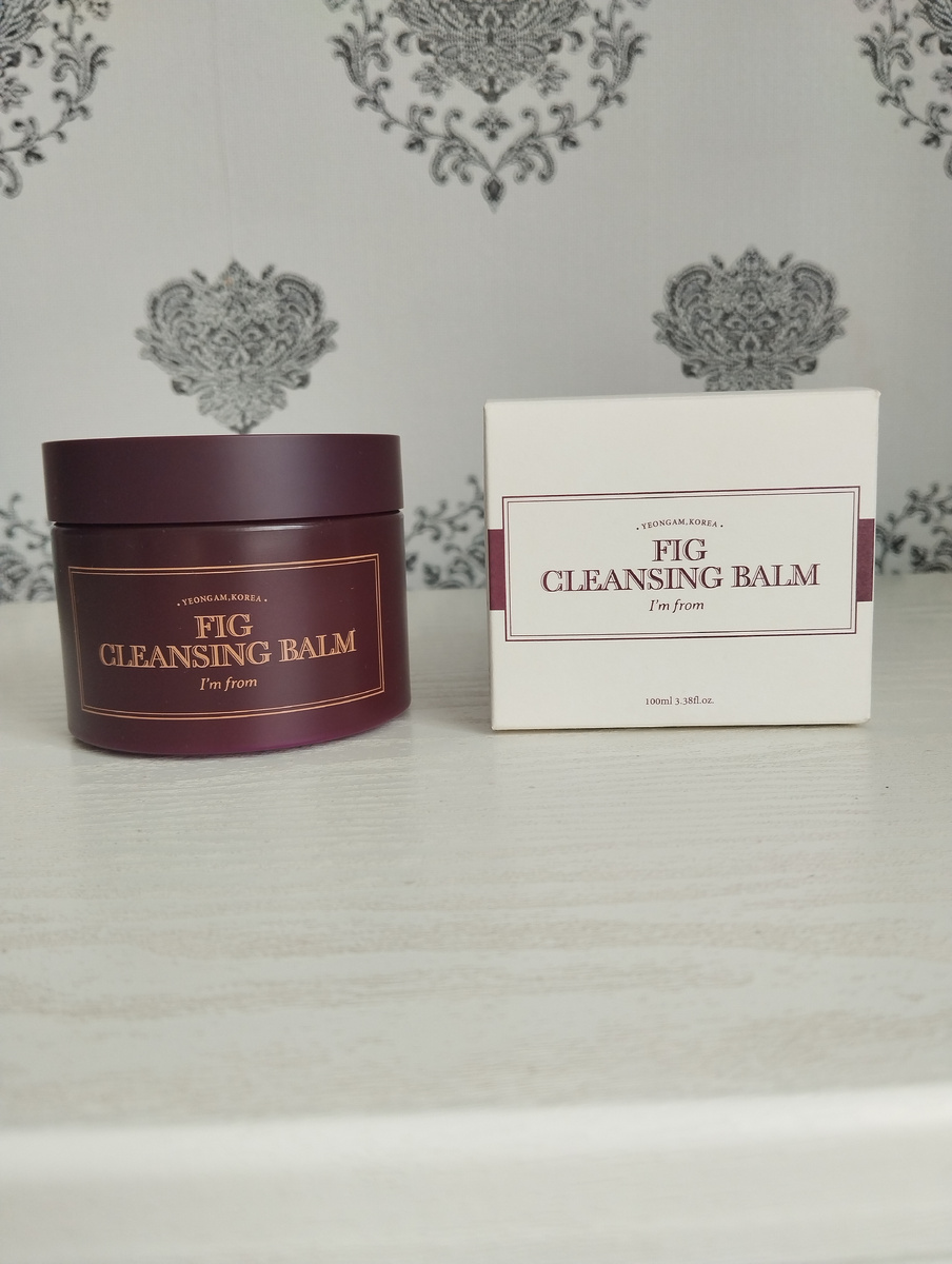 Гидрофильный бальзам для снятия макияжа I'm From Fig Cleansing Balm. 