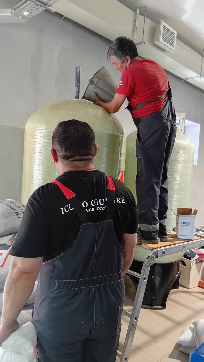 Фильтр механической очистки воды от тяжелых металлов в гальваническом производстве