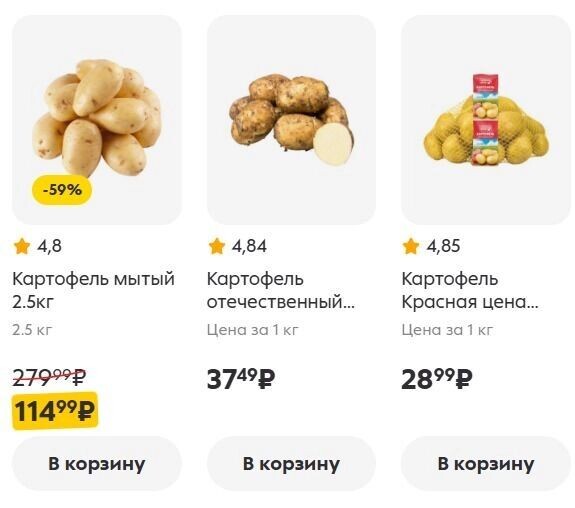     Источник: Скриншот каталогов супермаркетов