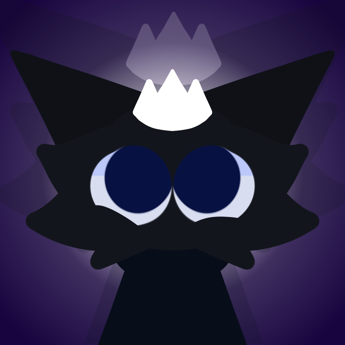 Если вы подумали что корона тип я считаю себя королевой то корона просто для красоты:33☁️🐾