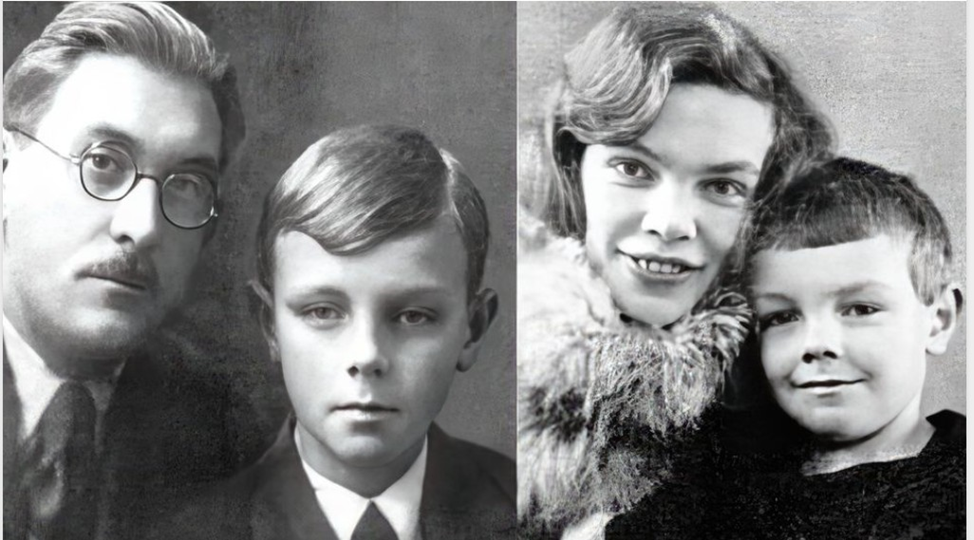 Кирилл Лавров с родителяями